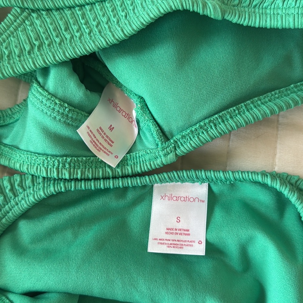 Green Target Bikini Set - Picture 3 of 3